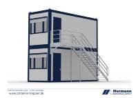 Containertreppe 2G 4 