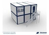 Containertreppe 2G 6 