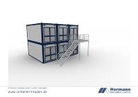 Containertreppe 2G 8 