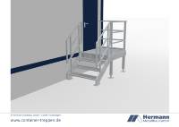containertreppe 1G 1 